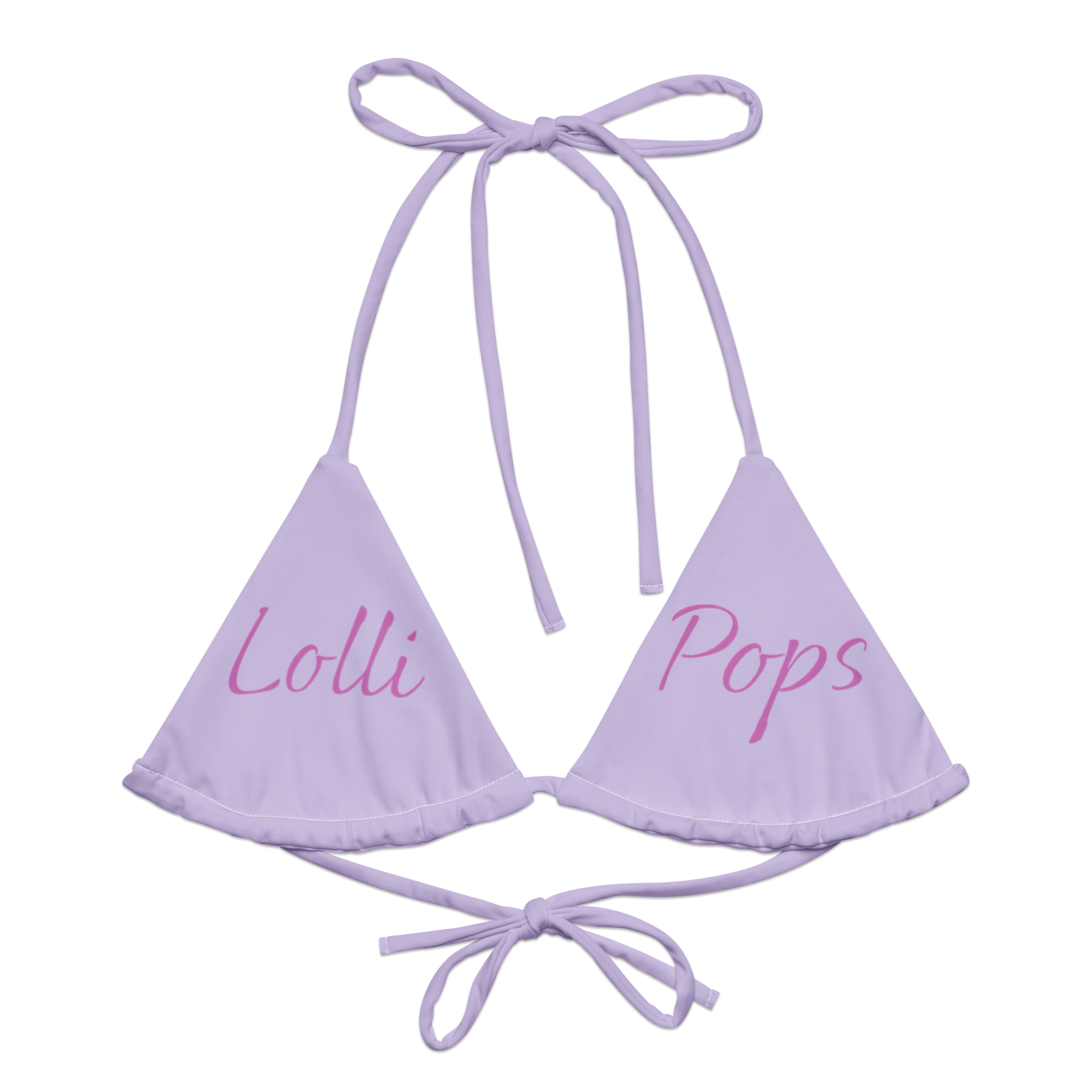 LOLLIPOPS BIKINI TOP